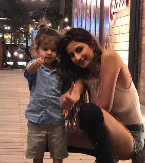 Palak Tiwari and Reyansh Tiwari